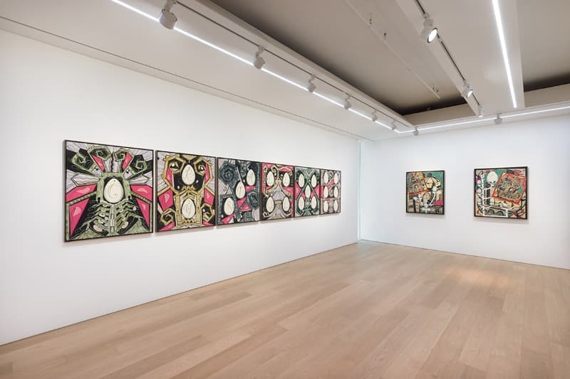 Lari Pittman: Opaque, Translucent and Luminous / Installation view, Seoul · Photo by OnArt Studio (출처 = 리만머핀) · Lari Pittman: Opaque, Translucent and Luminous / Installation view, Seoul