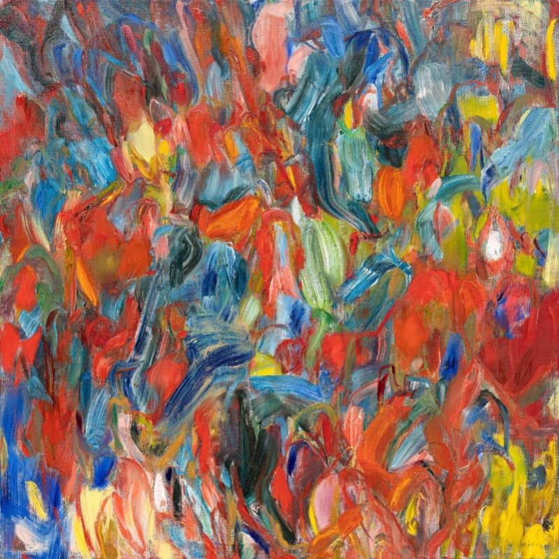 Cassiopeia II · Oil on canvas · 150 × 150 cm · 2021 (이미지출처 = 갤러리현대) · Cassiopeia II · Oil on canvas