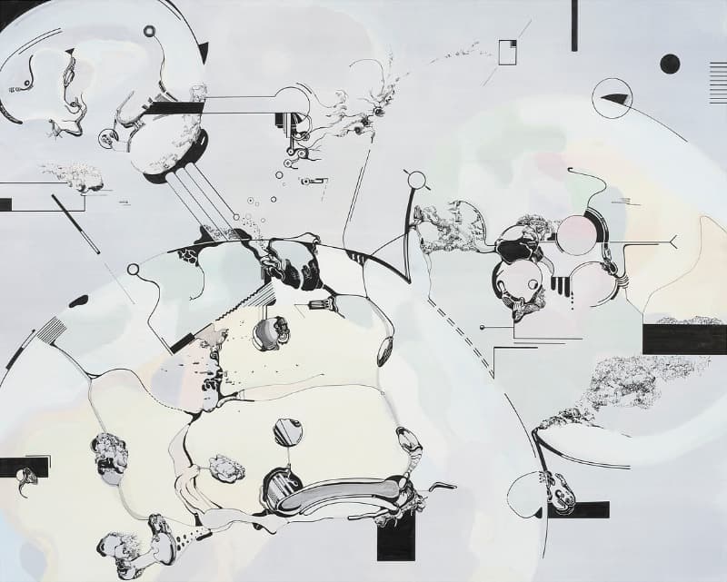 무명의 순간 13 · 캔버스에 혼합재료 · 130.5×162cm · 2022 (이미지제공 = 페이지룸8)