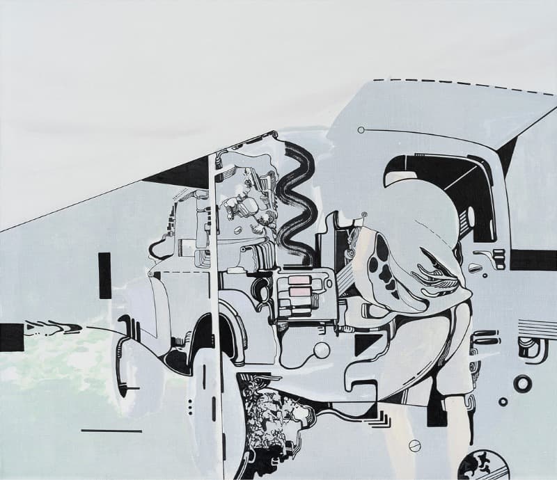 무명의 순간 11 · 캔버스에 혼합재료 · 45.5×53cm · 2022 (이미지제공 = 페이지룸8)