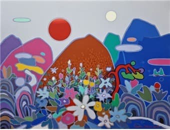 정지석, Happy Love · 캔버스에 아크릴 · 116.8x91cm · 2021 (이미지제공 = 파트론, SAC)