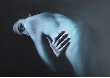 박성아, Darkness : endure life · oil on canvas · 73x61cm · 2021 (이미지제공 = 파트론, SAC)