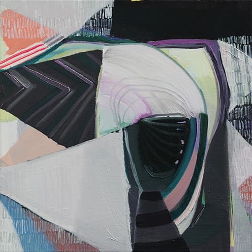 무제(llll) · 아크릴,캔버스에 유채 · 40x40cm · 2013 (이미지출처 = 갤러리조선)