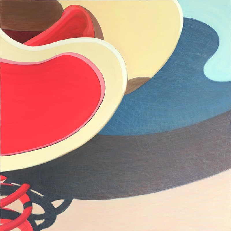 오리 · 캔버스에 유채 · 91 x 91cm · 2022  (이미지출처 = 이목화랑)
