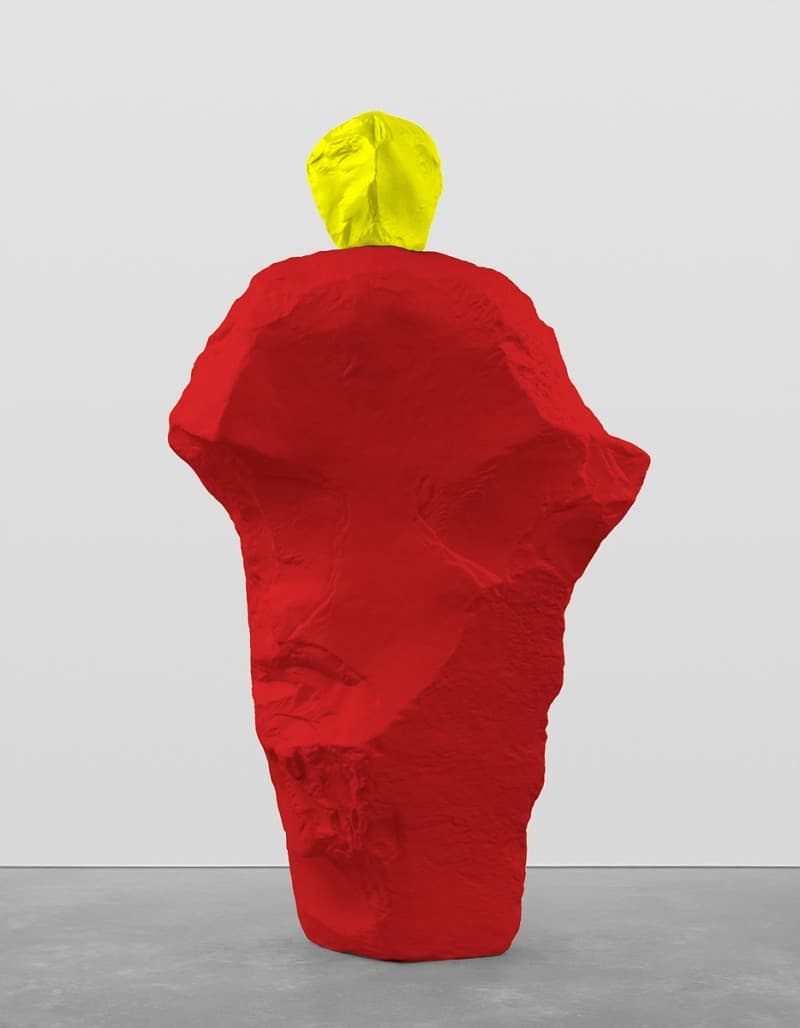 yellow red monk · Painted bronze · 295 x 170.5 x 97 cm · 2020 (이미지출처 = 국제갤러리) · yellow red monk · Painted bronze
