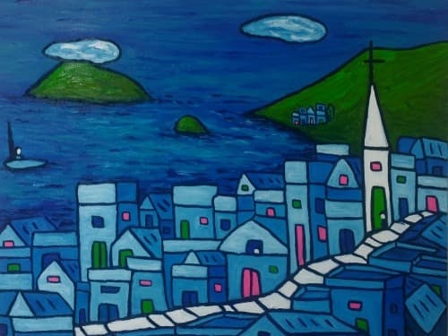 相想 · Oil on canvas · 91.0x116.8cm · (이미지출처 = BNK부산은행갤러리)
