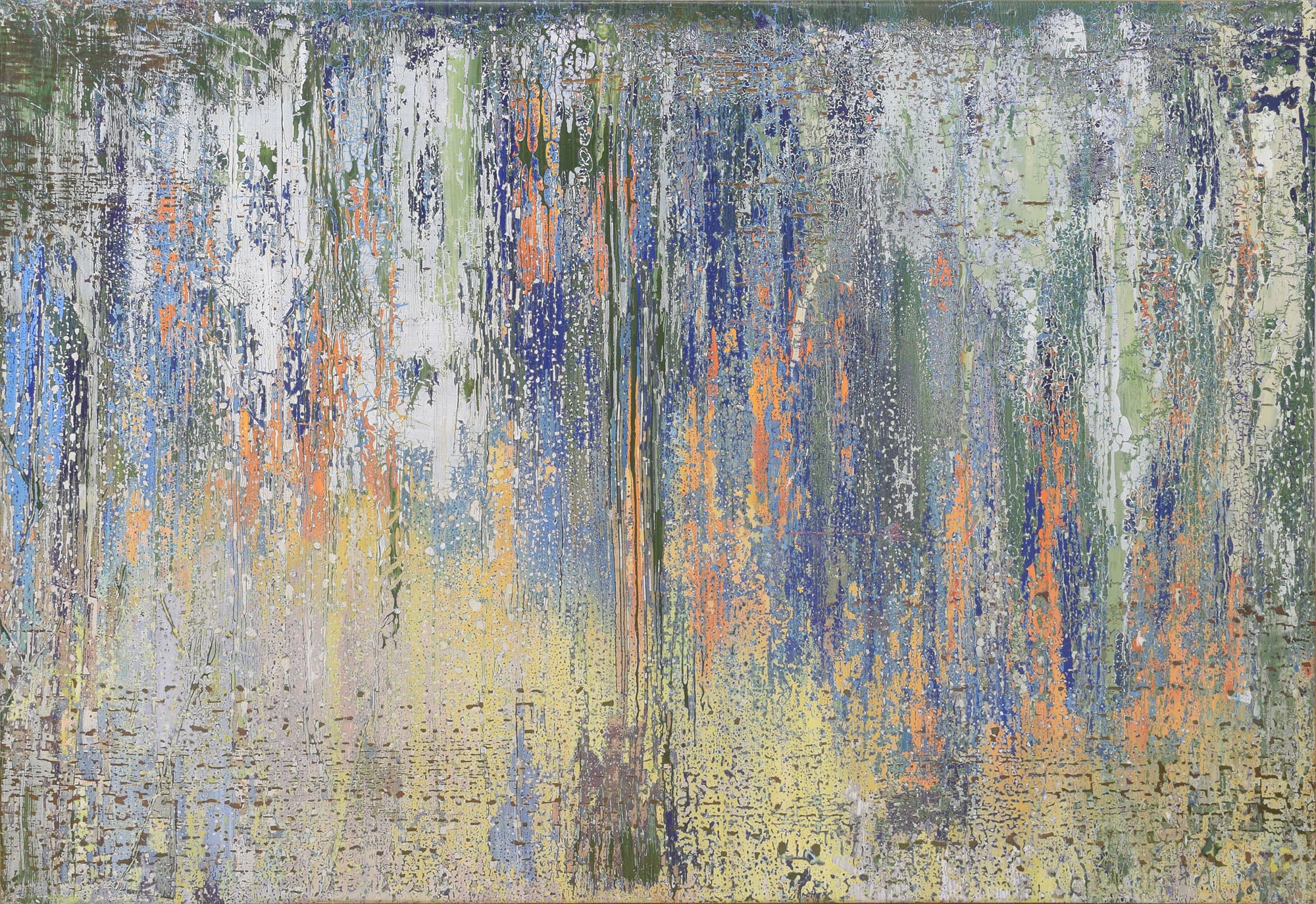 Layer of colors · Acrylic on canvas · 80.3 x 116.8 cm · 2020