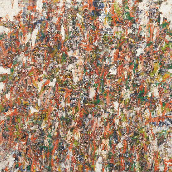 El Ayer Se Fue · Oil on canvas · 152.4 x 152.4 cm (60 x 60 in) · 2020