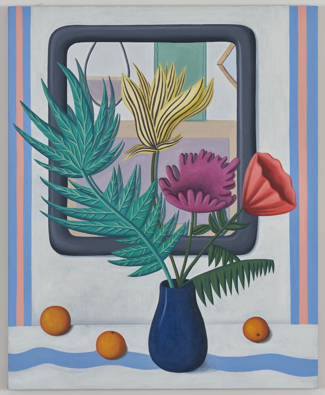 Silvestre · Oil on canvas · 106.7 x 86.4 cm (42 x 34 in) · 2020 (출처= 제이슨함)