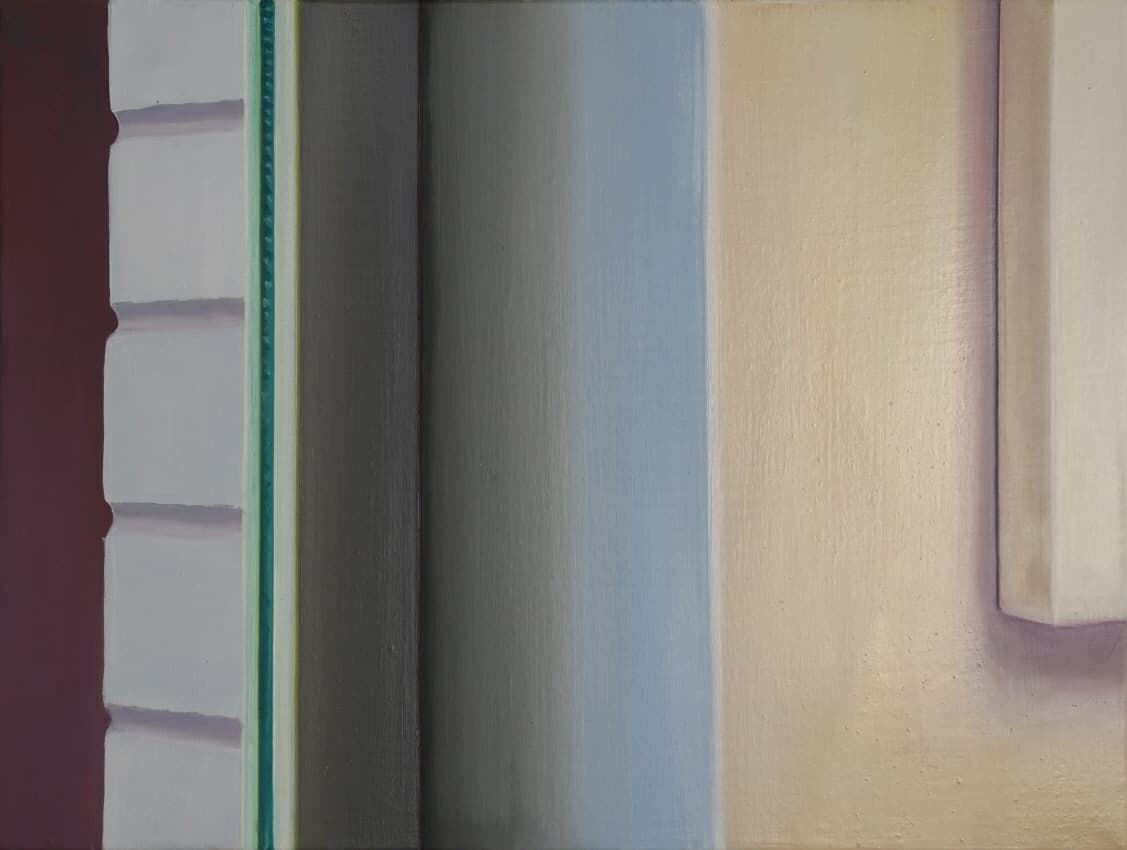 untitled(gallery window and wall Gallery JJ, Seoul) · oil on canvas · 30x40cm · 2020 · untitled(gallery window and wall Gallery JJ, Seoul) · oil on canvas