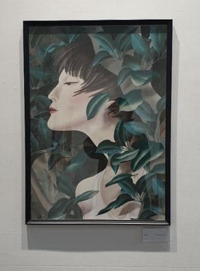 강지연, 표정 · 57x73.5cm · 2019 (이미지 제공 = 갤러리밀스튜디오)