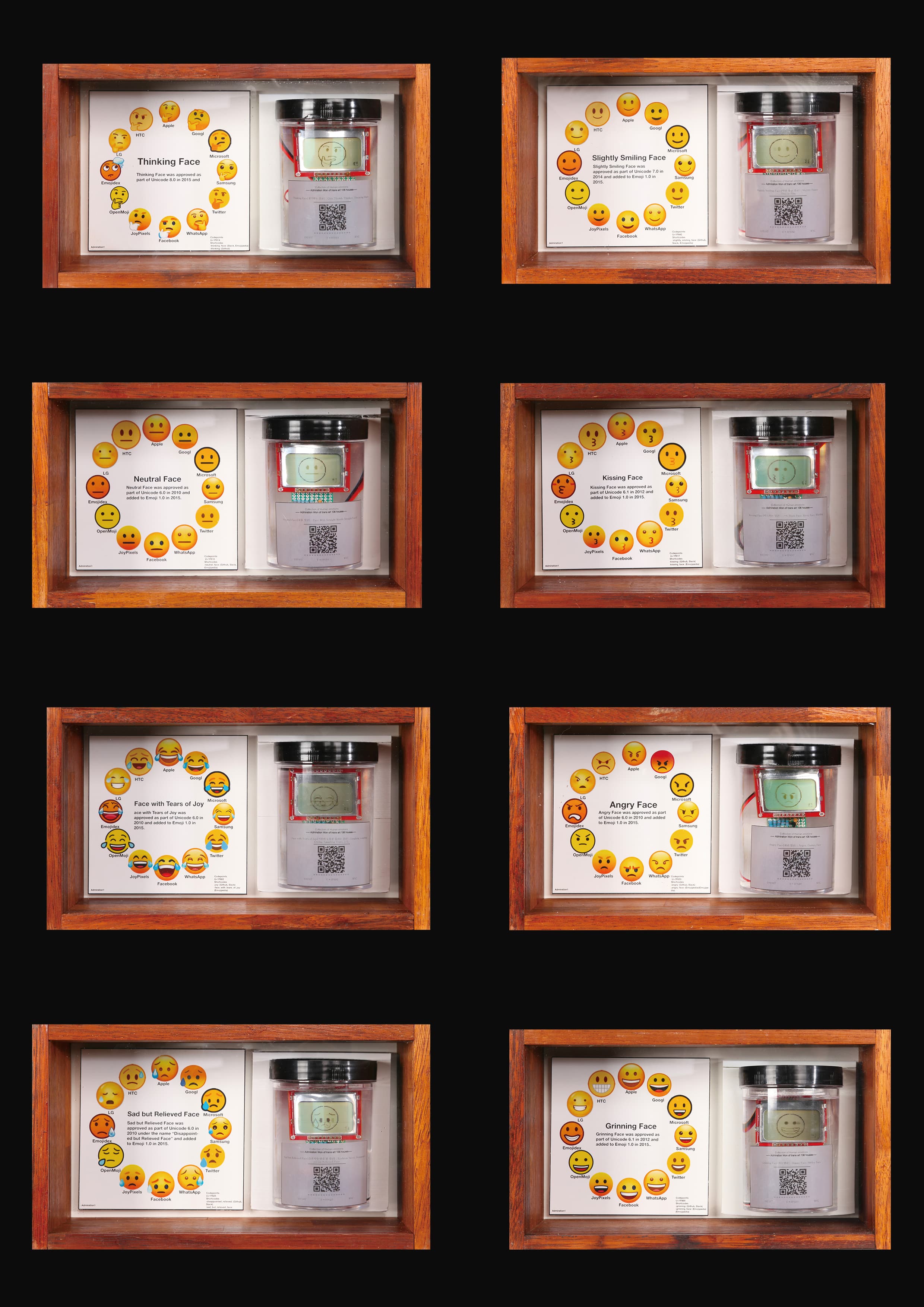 멸종한 생명체를 대하는 자세: emoji (#1~#8)