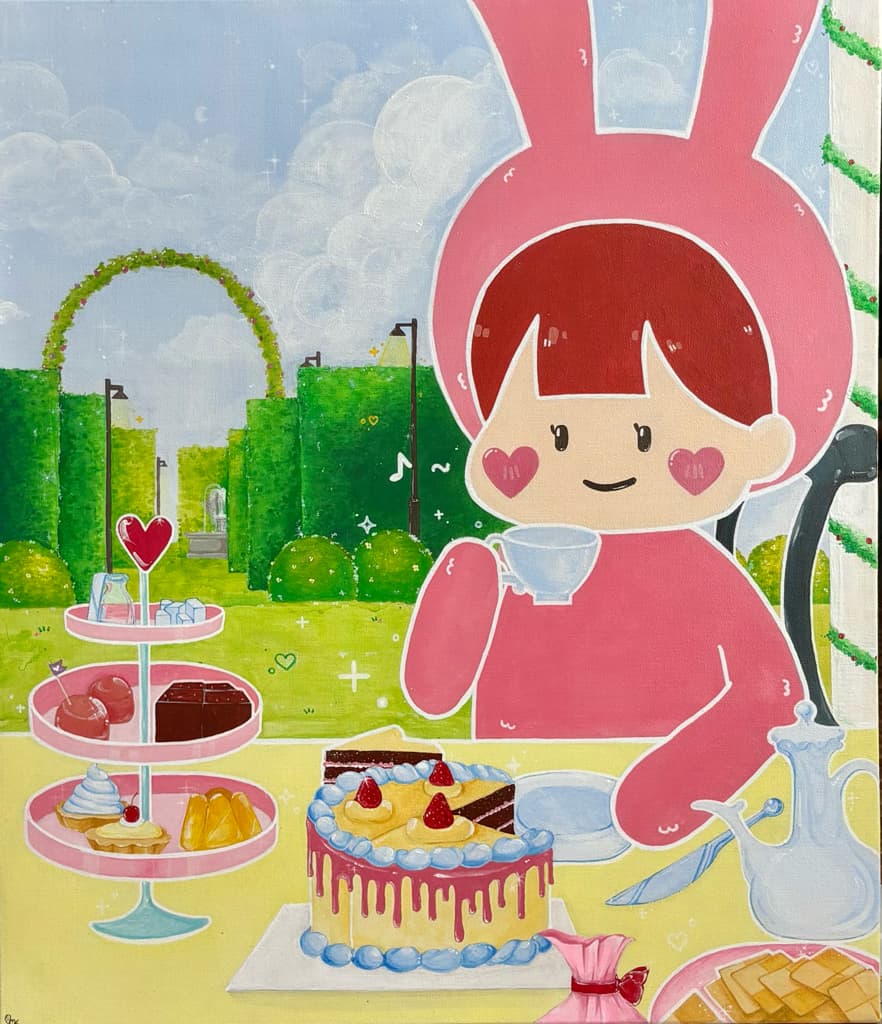 따스한 오후의 티타임