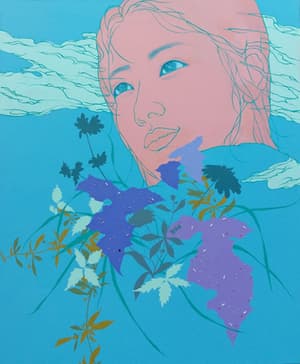 흐름-blue