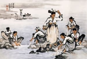 江邊(강변)