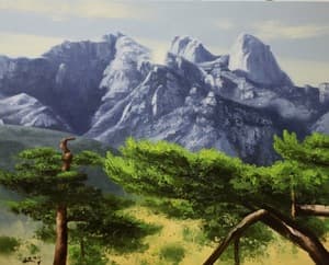 북한산의 위용