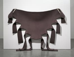 Untitled (Brown Felt)