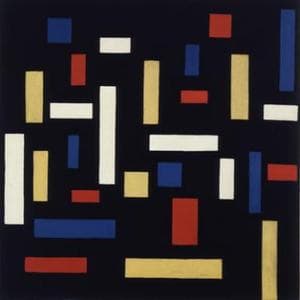 Neo-Plasticism: Composition VII (the three graces)