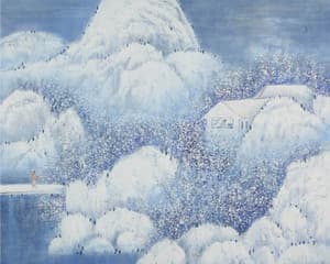 매화초옥도