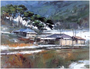 연하리의 겨울