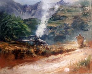 흙 Senes-풍경