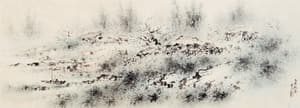 하경산수