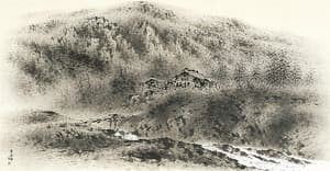 산가효색 (山家曉色)