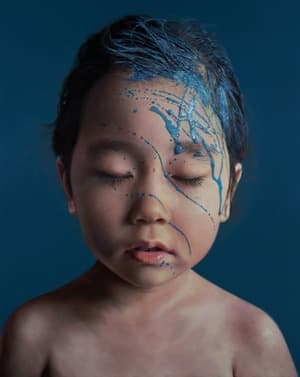 Ones growth Cobalt Blue