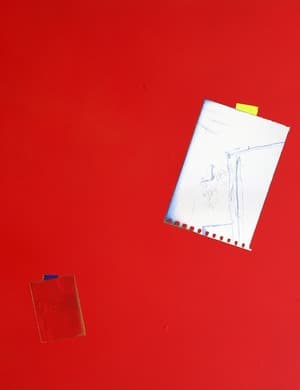 두 조각 - 파랑, 노랑, 빨강으로부터