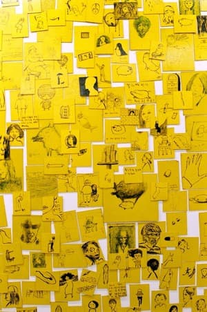 Yellow drawings