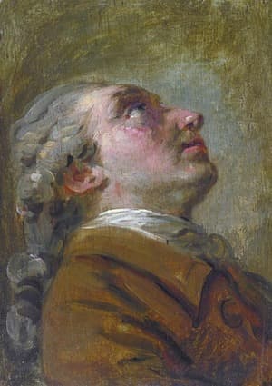 Portrait of the Artist Simon-mathurin Lantara