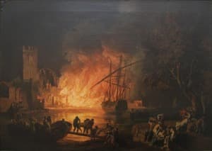 Fire on the Tiber