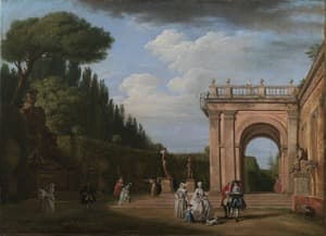 View of Villa Ludovisi