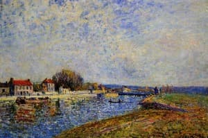 The Dam, Loing Canal at Saint Mammes