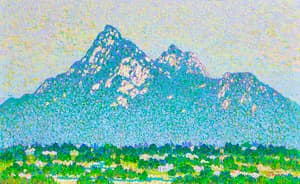 이씨산수14-8. 북한산 의상봉과 용출봉
