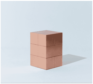 Compositional Copper Stool, Side Table
