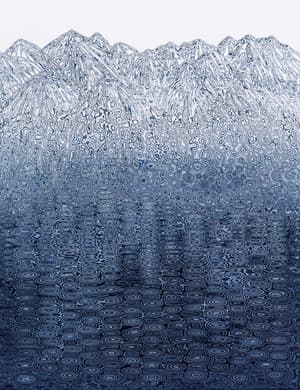 Montagne bleue