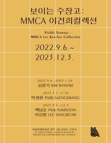 《보이는 수장고 : MMCA 이건희컬렉션 2》 포스터