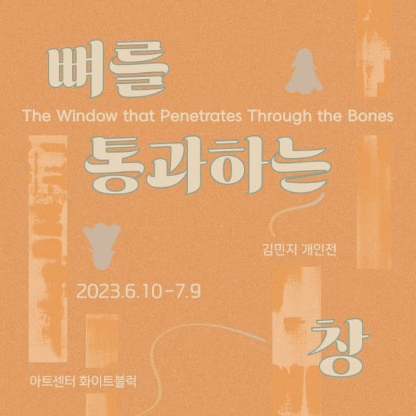 김민지 : 뼈를 통과하는 창 포스터