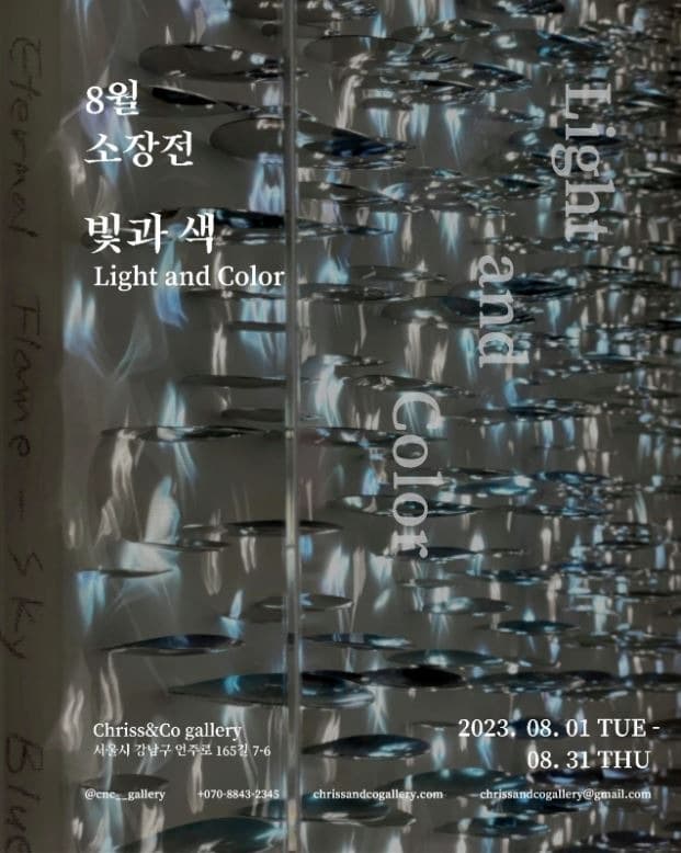 8월 소장전 : 빛과 색 포스터