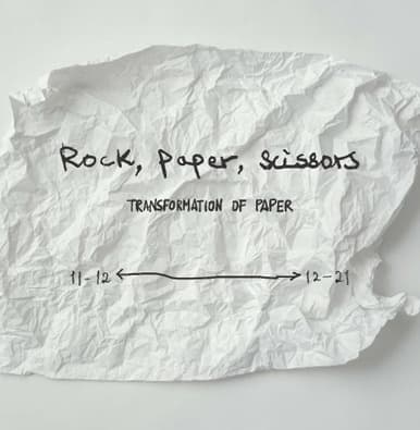 Rock, Paper, Scissors: Transformation of Paper 포스터