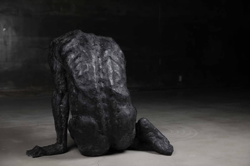 황학삼 개인전 - Human Stain 포스터