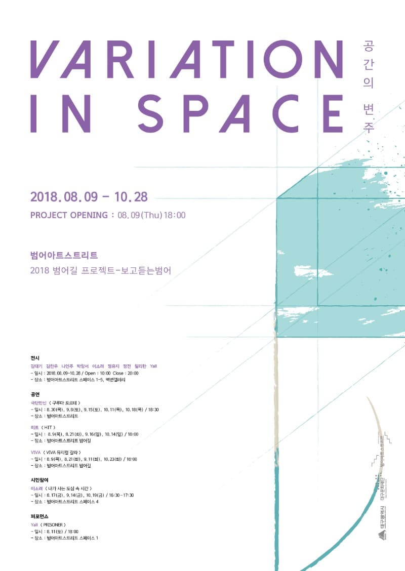 Variation in space 포스터